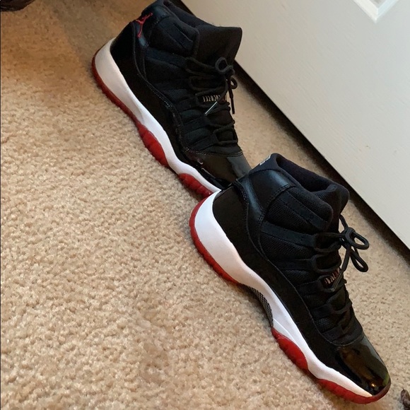 Kids Retro Jordan 11s (BREDs) - Picture 3 of 5